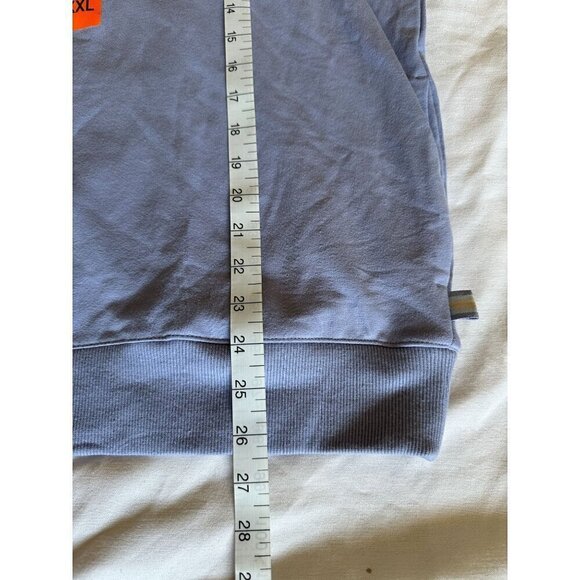 Fila Women's Purple Impression Sweatshirt XXL Long Sleeve Crew Neck Side Pockets - Picture 10 of 11